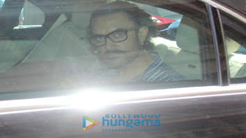 Aamir Khan spotted at his mother’s house in Bandra