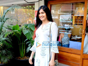 Adah Sharma spotted at a cafe