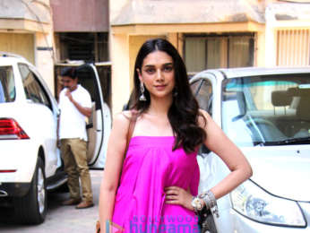 Aditi Rao Hydari spotted at a nail spa Bandra