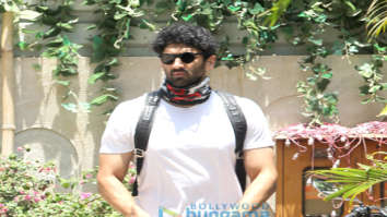 Aditya Roy Kapur, Sidharth Malhotra, Shahid Kapoor and Nidhhi Agerwal snapped at the gym