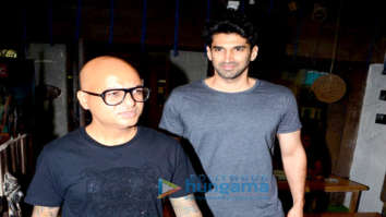Aditya Roy Kapur and Manish Malhotra spotted at Hakim’s Aalim in Bandra