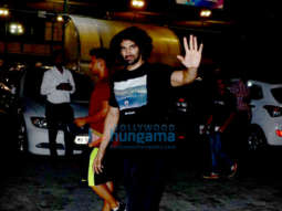 Aditya Roy Kapur and Siddhant Kapoor snapped at a soccer ground in Bandra