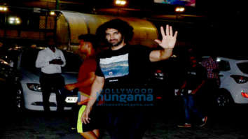 Aditya Roy Kapur and Siddhant Kapoor snapped at a soccer ground in Bandra