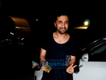 Aditya Roy Kapur and Siddhant Kapoor snapped at a soccer ground in Bandra