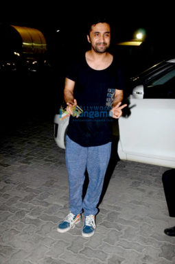 Aditya Roy Kapur and Siddhant Kapoor snapped at a soccer ground in Bandra