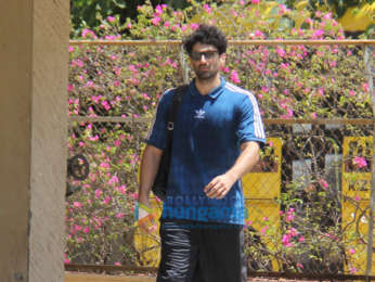 Aditya Roy Kapur spotted at Bandra
