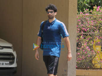 Aditya Roy Kapur spotted at Bandra