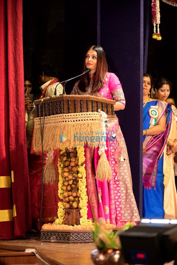 Aishwarya Rai Bachchan honoured with the Woman of Substance title by the Bunts' Community