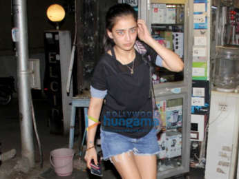 Akshara Haasan spotted in Bandra