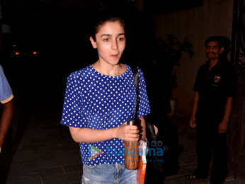 Alia Bhatt spotted at BBlunt in Juhu