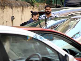 Alia Bhatt spotted at the gym