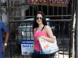 Ameesha Patel spotted at Kromakay salon in Juhu