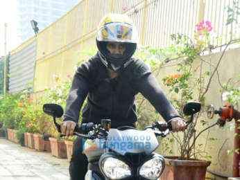 Amit Sadh snapped riding his super bike