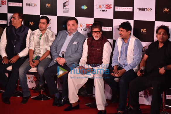 Amitabh Bachchan and Rishi Kapoor launch the track ‘Badumbaaa’ from ‘102 Not Out’