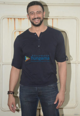 Anil Kapoor and others attend the special screening of Blackmail at Sunny Super Sound