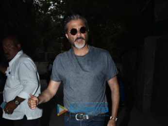Anil Kapoor and others attend the special screening of Blackmail at Sunny Super Sound