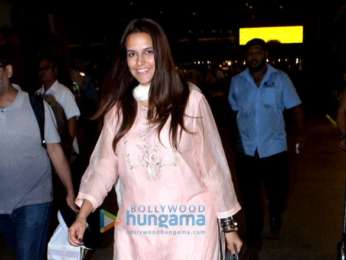 Deepika Padukone, Anushka Sharma, Neha Dhupia and others snapped at the airport