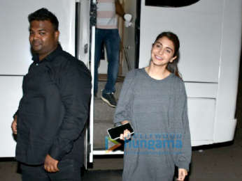 Anushka Sharma snapped at Mehboob Studio in Bandra