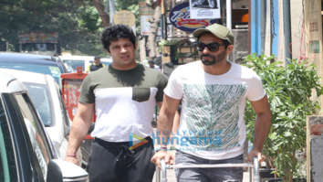 Aparshakti Khurrana spotted in Bandra