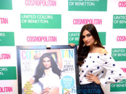 Athiya Shetty launches the April issue of Cosmopolitan in Delhi