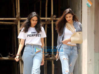 Athiya Shetty spotted at a clinic