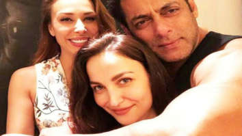 Awesome Threesome! Salman Khan-Elli Avram share a warm hug, Iulia Vantur looks on (see pic)