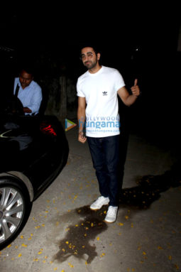 Ayushmann Khurrana spotted in Juhu