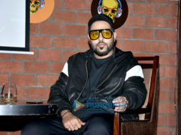 Rapper Badshah at a press conference to announce the launch of a new restaurant and lounge ‘Dragonfly’
