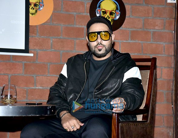 Rapper Badshah at a press conference to announce the launch of a new restaurant and lounge ‘Dragonfly’