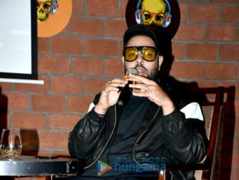 Badshah graces the press conference to announce the launch of a new  restaurant and lounge 'Dragonfly