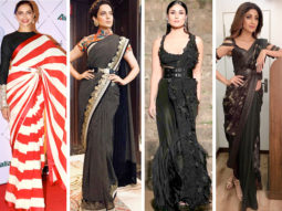 Dapper Drapes: Deepika Padukone, Kangana Ranaut, Kareena Kapoor Khan notched up elegance in belted saris!