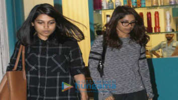 Bhumi Pednekar spotted with her sister at a store in Juhu