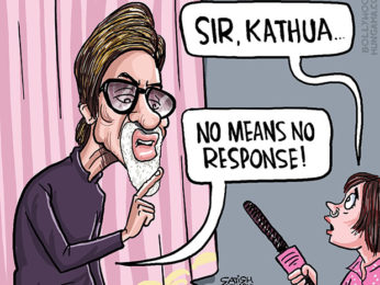 Bollywood Toons: Amitabh Bachchan refuses to comment on Kathua rape! Bollywood Toons: Amitabh Bachchan refuses to comment on Kathua rape!