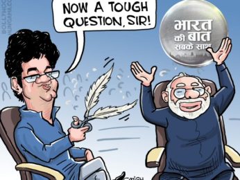 Bollywood Toons: CBFC Chief Prasoon Joshi interviews PM Modi in London!