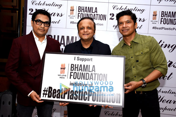 celebs grace the launch of bhamla foundations beatplasticpollution anthem 2