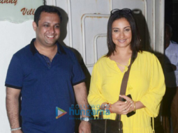 Celebs grace the screening of the film Blackmail at Sunny Super Sound