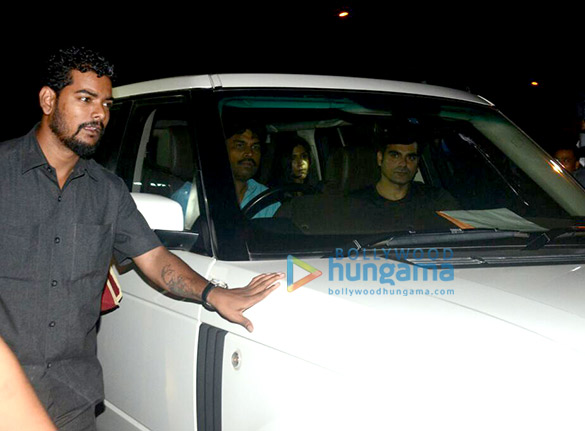 celebs snapped at salman khans home in bandra 6