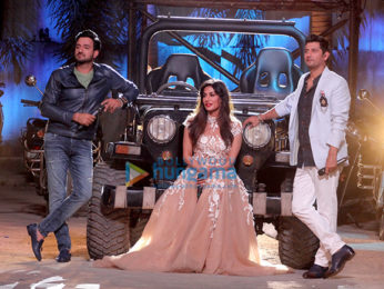 Chitrangda Singh, Siddharth Anand and Marzi Pestonji snapped on sets of DID Li'l Masters Season 4