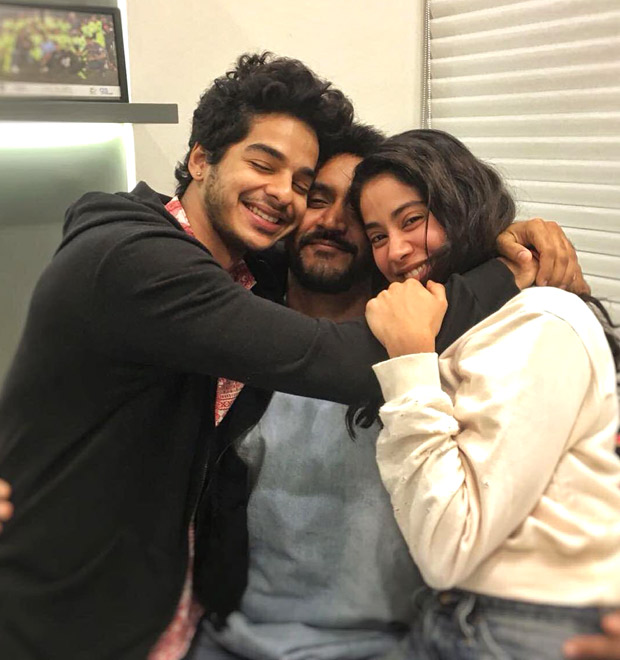 DHADAK WRAP UP: Janhvi Kapoor and Ishaan Khatter get MUSHY in a gooey sweet post with Shashank Khaitan