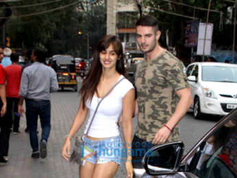 Disha Patani spotted at a salon