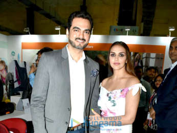 Esha Deol and Bharat Takhtani attend the inaugural ceremony of Children, Baby and Maternity Expo