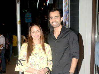 Esha Deol snapped with friends at Khar