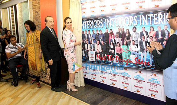 esha deol unveils the special issue of society interiors 3