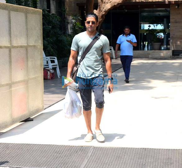 Farhan Akhtar spotted at Otters’ Club in Bandra