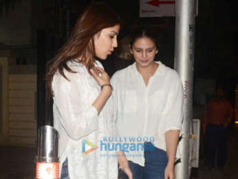 Huma Qureshi and Rhea Chakraborty spotted in Bandra