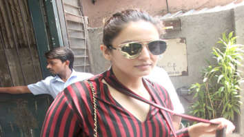 Huma Qureshi snapped at Pali Village Cafe in Bandra