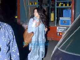 Ishaan Khatter and Janhvi Kapoor shoot for Dhadak at Hansraj School