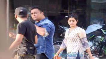 Ishaan Khatter and Janhvi Kapoor snapped at Navjivan Society shooting for Dhadak