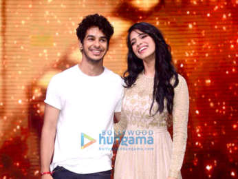 Ishaan Khatter and Malavika Mohanan promote their film on sets of DID little master