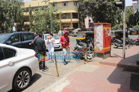 Janhvi Kapoor and Ishaan Khattar snapped at Bastian